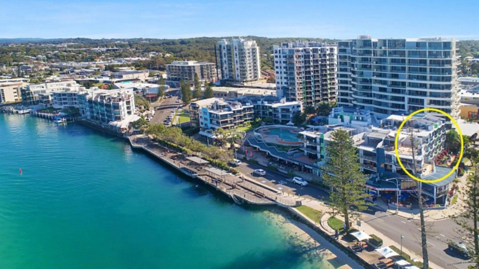 #55 Grand Pacific Resort, Outdoor Spa With A View! Caloundra 0*,  Austrálie